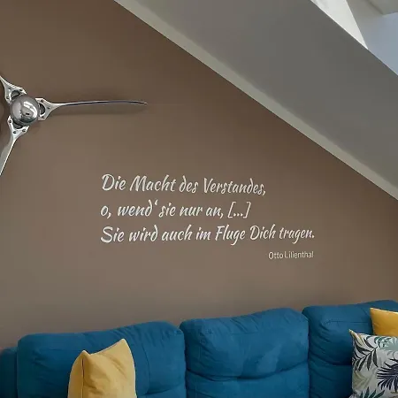 „otto Lilienthal“ Appartement